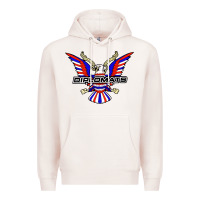 Pale Pink diplomats music Premium Hoodie - artisFamous