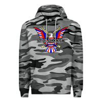 Slate Camo diplomats music Premium Hoodie - artisFamous