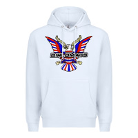 White diplomats music Premium Hoodie - artisFamous