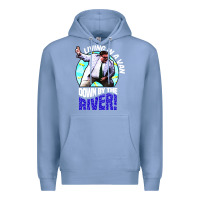Colony Blue chris farley   matt foley nostalgia Premium Hoodie - artisFamous