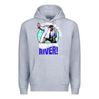 Heather Grey chris farley   matt foley nostalgia Premium Hoodie - artisFamous