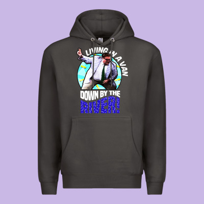 Chris Farley   Matt Foley Nostalgia Premium Hoodie Designed By Artisfamous