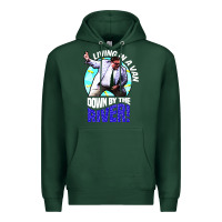 Sports Green chris farley   matt foley nostalgia Premium Hoodie - artisFamous