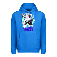 True Royal chris farley   matt foley nostalgia Premium Hoodie - artisFamous