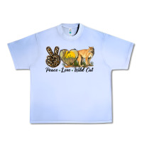 Grape Ice Peace Love Wild cat Urban Heavy Tee - LillyAllenDesigns