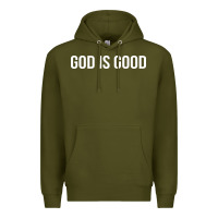 Army Green god is good Premium Hoodie - artisFamous