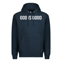 Navy god is good Premium Hoodie - artisFamous