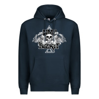 Navy Limp Bizkit Essential Premium Hoodie - artisFamous