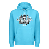 Ocean Blue Limp Bizkit Essential Premium Hoodie - artisFamous