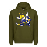 Army Green fighting saints Premium Hoodie - artisFamous