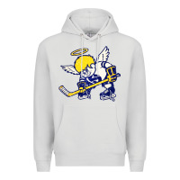 Dove Grey fighting saints Premium Hoodie - artisFamous