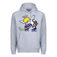 Heather Grey fighting saints Premium Hoodie - artisFamous