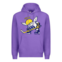 Purple fighting saints Premium Hoodie - artisFamous