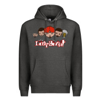 Charcoal Heather Limp Bizkit Essential Premium Hoodie - artisFamous