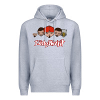 Heather Grey Limp Bizkit Essential Premium Hoodie - artisFamous