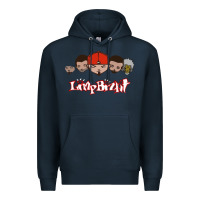 Navy Limp Bizkit Essential Premium Hoodie - artisFamous