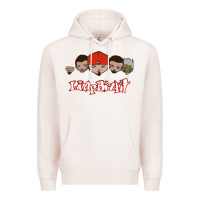 Pale Pink Limp Bizkit Essential Premium Hoodie - artisFamous