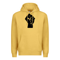 Antique Gold fist Premium Hoodie - artisFamous