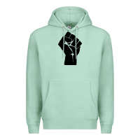 Seafoam fist Premium Hoodie - artisFamous