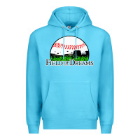Ocean Blue field of dreams Premium Hoodie - artisFamous