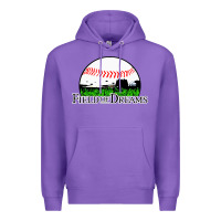 Purple field of dreams Premium Hoodie - artisFamous