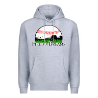 Heather Grey field of dreams Premium Hoodie - artisFamous