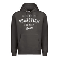 Smoke Sebastian Personalized Name Mens Birthday Premium Hoodie - artisFamous