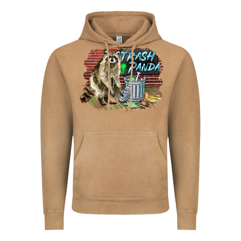 Raccoon Trash Panda Vintage Hoodie by BarkalooDesign | Teevron