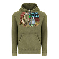 Vintage Olive raccoon trash panda Vintage Hoodie - BarkalooDesign