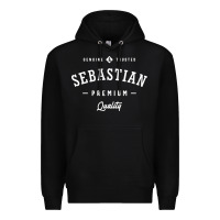 Black Sebastian Personalized Name Mens Birthday Premium Hoodie - artisFamous