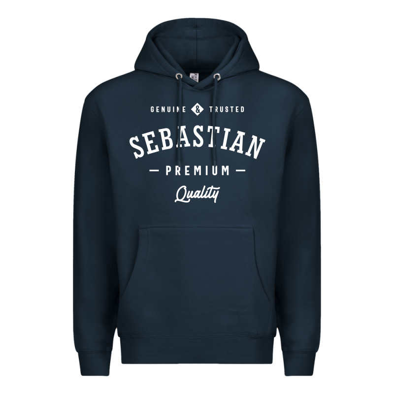Sebastian Personalized Name Mens Birthday Premium Hoodie by artisFamous | Teevron