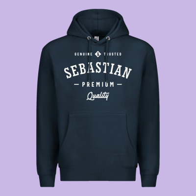Sebastian Personalized Name Mens Birthday Premium Hoodie Designed By Artisfamous