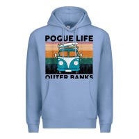 Colony Blue pogue life outer banks retro vintage Premium Hoodie - artisFamous