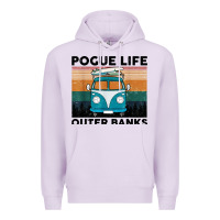 Lilac pogue life outer banks retro vintage Premium Hoodie - artisFamous