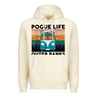 Sandshell pogue life outer banks retro vintage Premium Hoodie - artisFamous