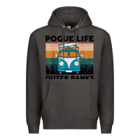 Smoke pogue life outer banks retro vintage Premium Hoodie - artisFamous