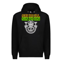 Black Sturgill Simpson De Oppresso Liber Premium Hoodie - artisFamous