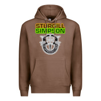 Chestnut Sturgill Simpson De Oppresso Liber Premium Hoodie - artisFamous