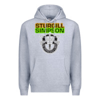 Heather Grey Sturgill Simpson De Oppresso Liber Premium Hoodie - artisFamous