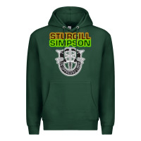 Sports Green Sturgill Simpson De Oppresso Liber Premium Hoodie - artisFamous