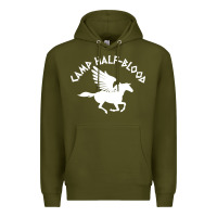 Army Green camp half blood Premium Hoodie - artisFamous