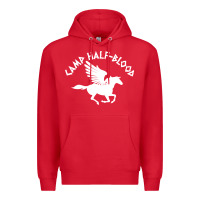 Red camp half blood Premium Hoodie - artisFamous