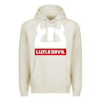 Oatmeal Heather little devil Premium Hoodie - artisFamous