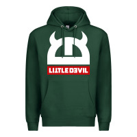 Sports Green little devil Premium Hoodie - artisFamous