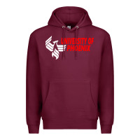 Burgundy university of phoenix Premium Hoodie - artisFamous