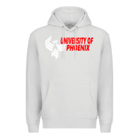 Dove Grey university of phoenix Premium Hoodie - artisFamous