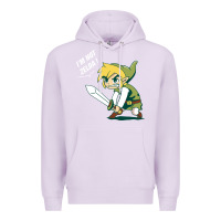 Lilac i’m not zelda Premium Hoodie - artisFamous
