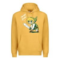 Mustard i’m not zelda Premium Hoodie - artisFamous