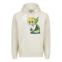 Oatmeal Heather i’m not zelda Premium Hoodie - artisFamous