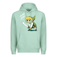 Seafoam i’m not zelda Premium Hoodie - artisFamous